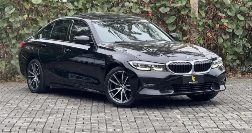BMW 320i Modern/Sport TB 2.0/A.Flex/GP 4p - Preta - 2019/2020