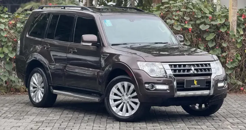 Mitsubishi Pajero HPE Full 3.2 4x4 T.I.Dies. 5p Aut  - Marrom - 2017/2018