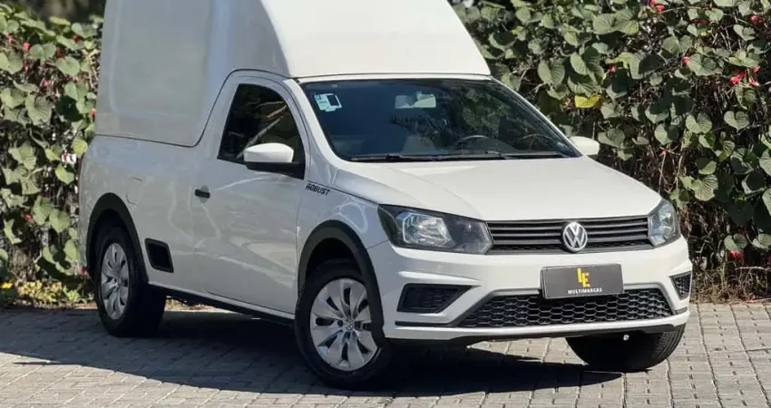 Volkswagen Saveiro Robust 1.6 Total Flex 8V  - Branca - 2017/2017