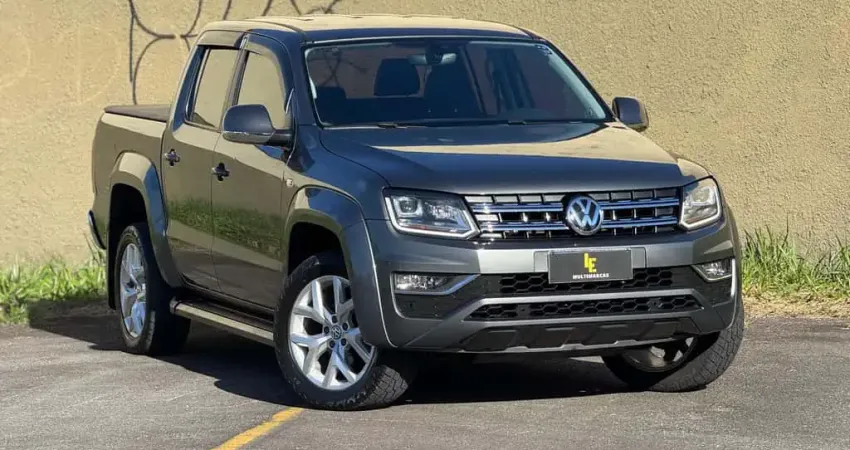 Volkswagen Amarok High.CD 2.0 16V TDI 4x4 Dies. Aut  - Cinza - 2018/2019