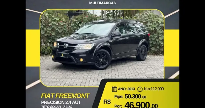 Fiat Freemont EMOT./PRECISION 2.4 16V 5p Aut.  - Preta - 2012/2013