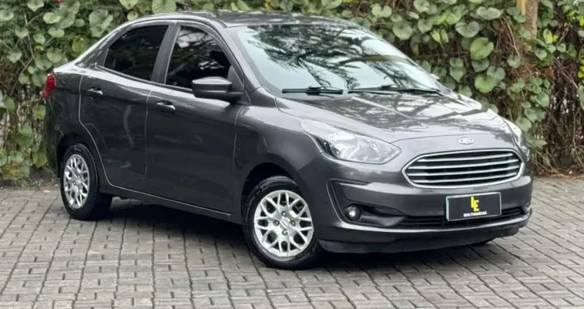 Ford Ka+ Sedan 1.0 SE/SE PLUS TiVCT Flex 4p  - Cinza - 2019/2020