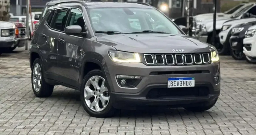 Jeep Compass LONGITUDE 2.0 4x2 Flex 16V Aut.  - Cinza - 2020/2021