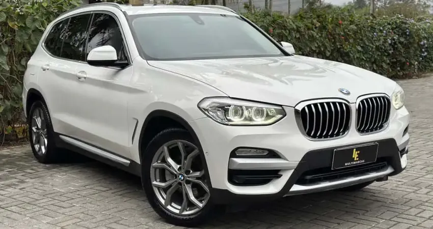 BMW X3 XDRIVE 20i 2.0/X-Line Bi-TB Flex Aut.  - Branca - 2019/2019