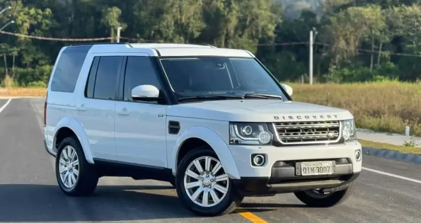 Land Rover Discovery S 3.0 4X4 TDV6 Diesel Aut.  - Branca - 2015/2015