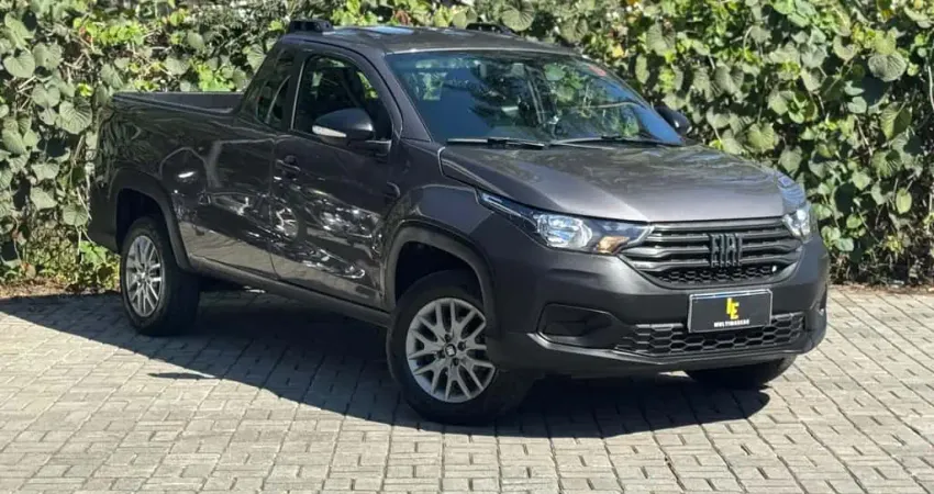 Fiat Strada Endurance 1.4 Flex 8V CS Plus  - Cinza - 2024/2025