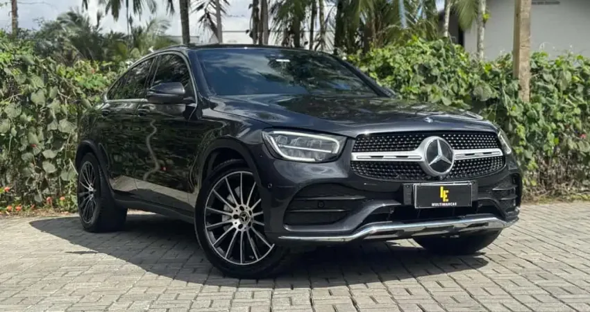 Mercedes-Benz GLC 300 Coupe 4MATIC 2.0 TB 16V Aut.  - Cinza - 2020/2020