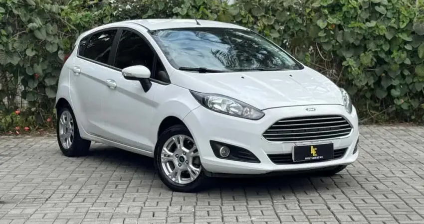 Ford Fiesta SEL 1.6 16V Flex  Aut. 5p  - Branca - 2017/2017