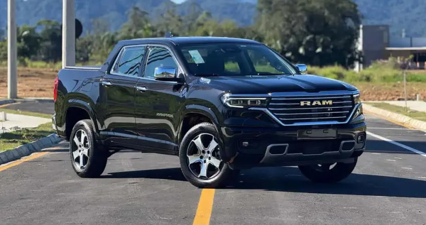 Ram Rampage LARAMIE 2.2 TB CD 4X4 Die. Aut. - Preta - 2025/2025