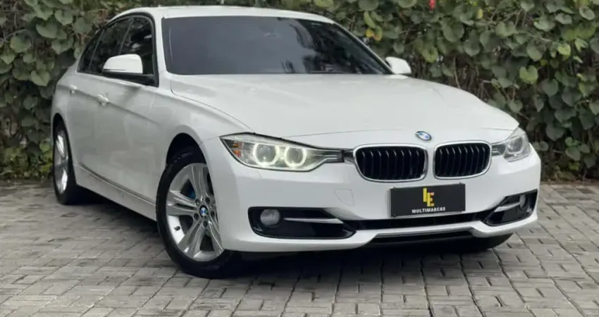 BMW 320i 2.0 Turbo/ActiveFlex 16V/GP  4p  - Branca - 2015/2015