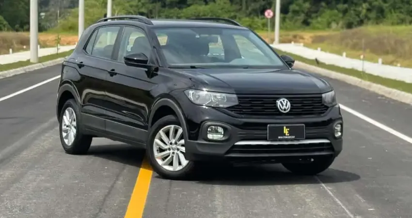 Volkswagen T-Cross 200 TSI 1.0  Flex 12V 5p Aut.  - Preta - 2019/2020
