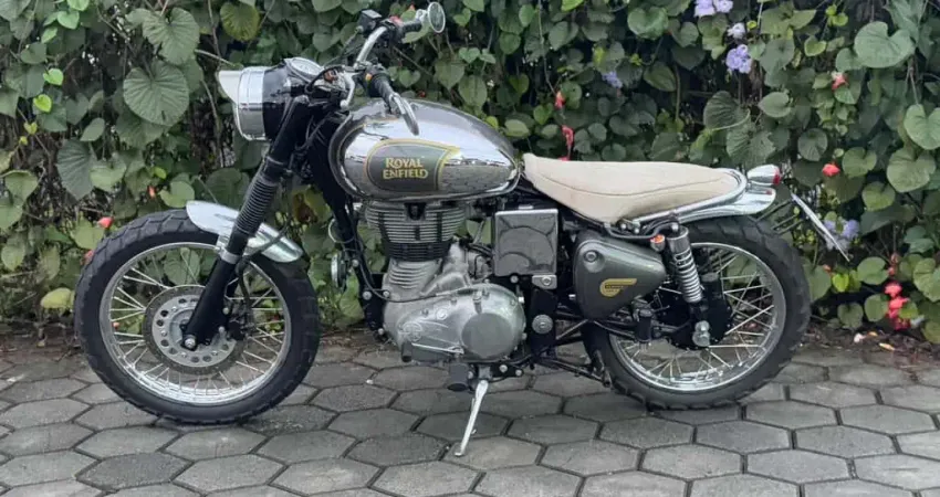 Royal Enfield Bullet 500  - Cinza - 2017/2017