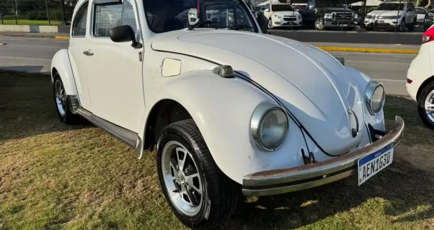 Volkswagen Fusca 1300 - Branca - 1983/1983