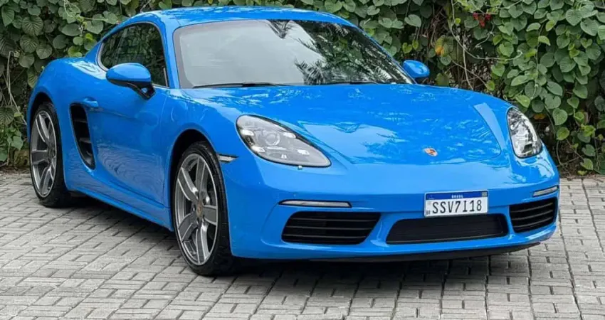 Porsche 718 Cayman 2.0 300cv  - Azul - 2023/2024