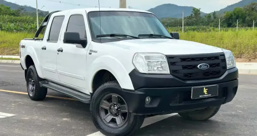 Ford Ranger XLT 3.0 PSE 163cv 4x4 CD TB Dies. - Branca - 2011/2012