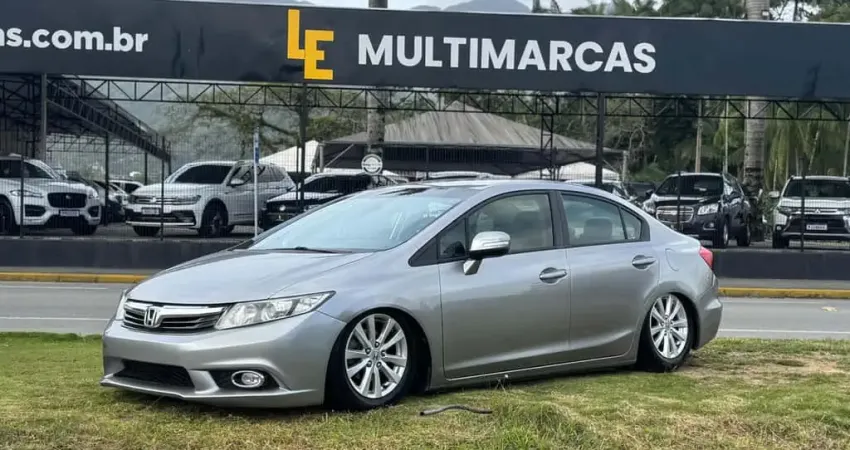 Honda Civic Lxr 2.0 aut  - Cinza - 2014/2014