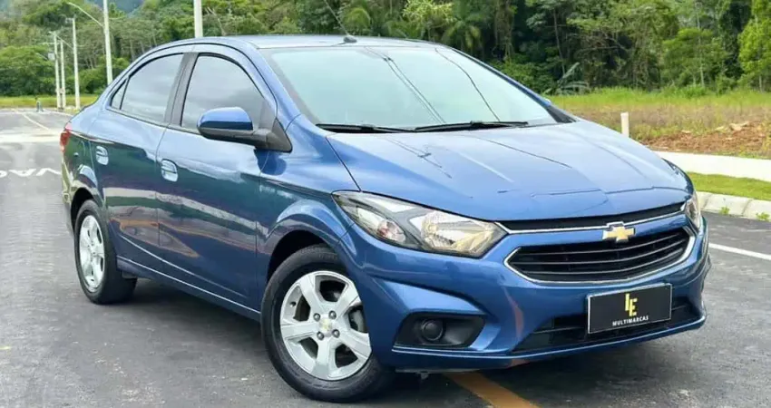 Chevrolet Prisma Sed. LT 1.4 8V FlexPower 4p  - Azul - 2018/2019