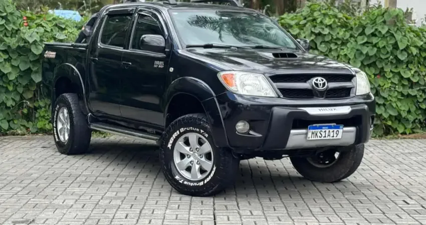 Toyota Hilux 3.0 4x4 - Preta - 2008/2008
