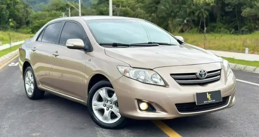 Toyota Corolla XEi 1.8/1.8 Flex 16V Aut.  - Bege - 2008/2009