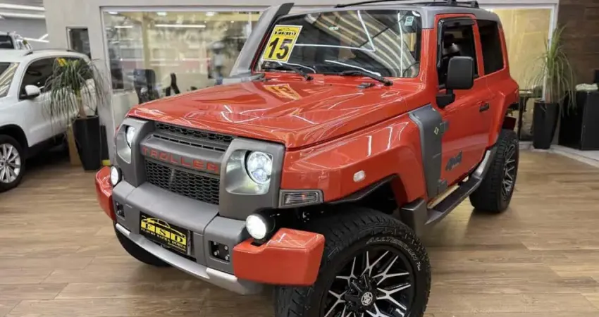 Troller T4 2015 3.2 xlt 4x4 20v turbo intercooler diesel 2p manual