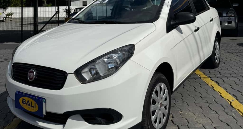 Fiat Grand Siena 1.4 EVO Flex 8V 4p  - Branca - 2021/2021