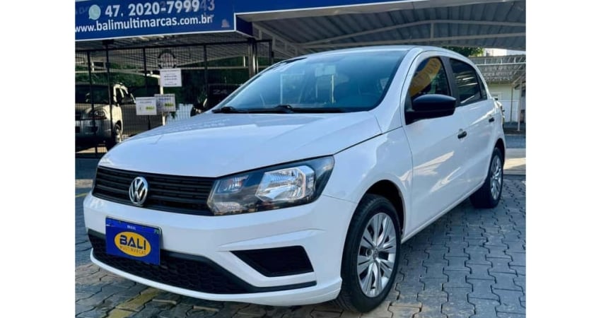 Volkswagen Gol 1.6 MSI Flex 8V 5p  - Branca - 2020/2021