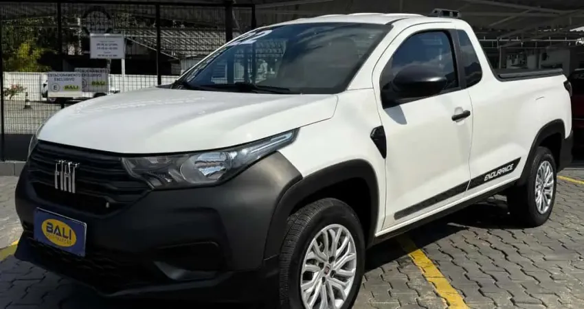 Fiat Strada Endurance 1.4 Flex 8V CS Plus  - Branca - 2022/2022