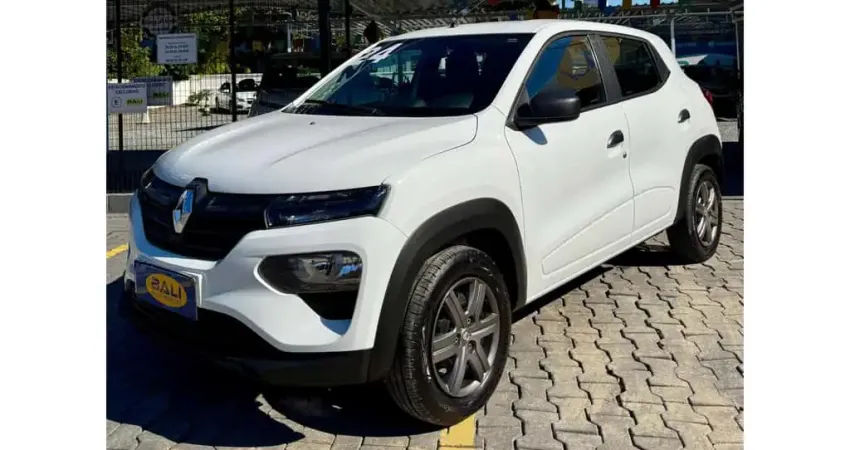 Renault Kwid Zen 1.0 Flex 12V 5p Mec.  - Branca - 2023/2024
