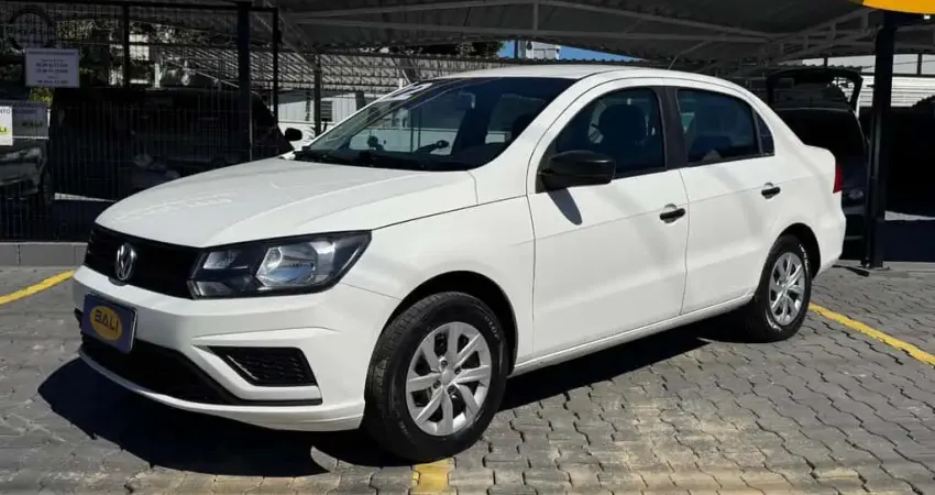 Volkswagen Voyage 1.0 Flex 12V 4p  - Branca - 2021/2022