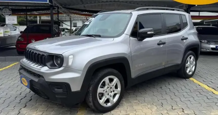 Jeep Renegade Sport T270 1.3 TB 4x2 Flex Aut. - Prata - 2022/2022