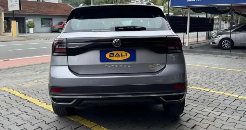 Volkswagen T-Cross Comfor. 200 TSI 1.0 Flex 5p Aut.  - Prata - 2023/2024