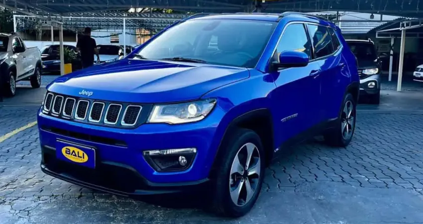 Jeep Compass LONGITUDE 2.0 4x2 Flex 16V Aut.  - Azul - 2017/2018