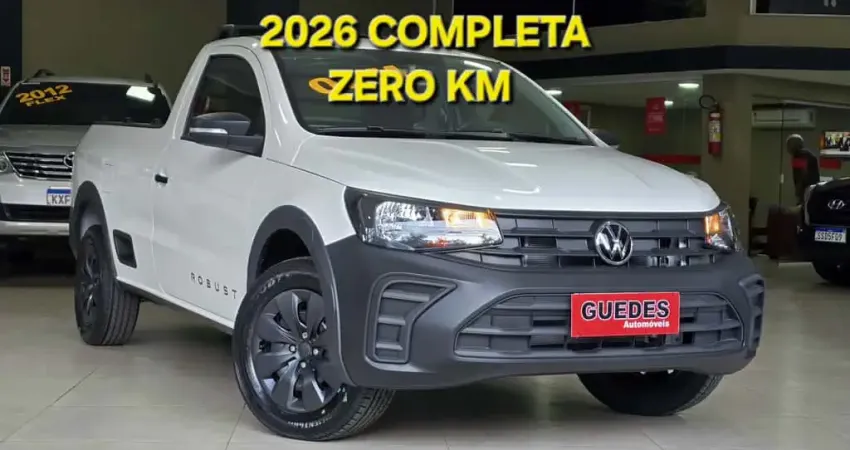 Volkswagen Saveiro 2026 1.6 msi robust cs 16v flex 2p manual