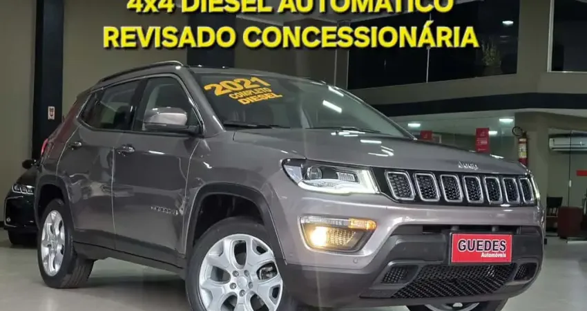 Jeep Compass 2021 2.0 16v diesel longitude 4x4 automático