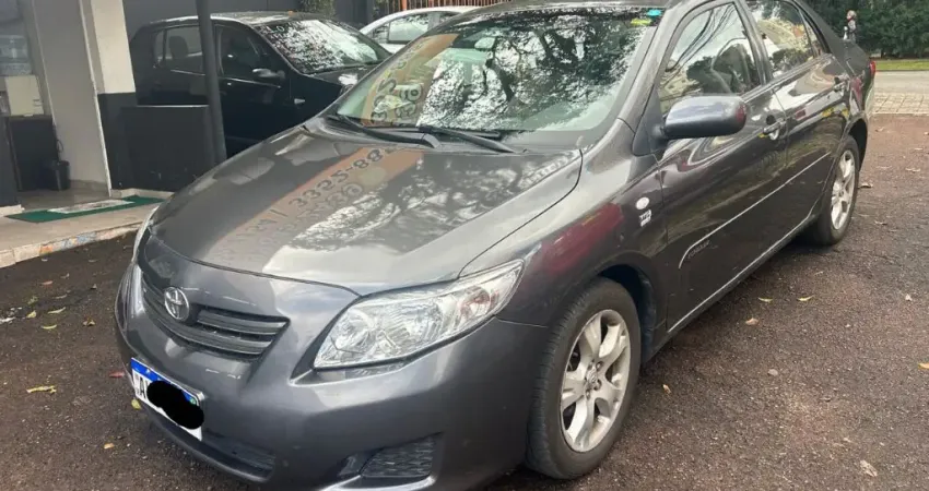 54.900,00 / COROLLA GLI FLEX 1.8 2011 CINZA COMPLETO 2° DONO