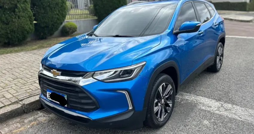 104.900,00 / TRACKER PREMIER 1.2 2021 COMPLETA AZUL IMPECAVEL