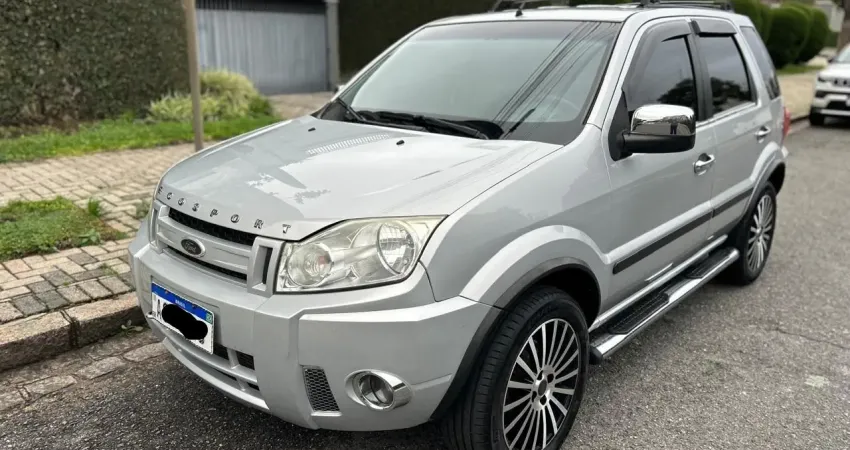 33.900,00 / ECOSPORT XLS 2.0 2009 PRATA - AUTOMATICA - COMPLETA 