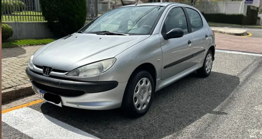 13.900,00 / 206 SENSATION FLEX 1.4 2008 PRATA - COM 98.000KM 