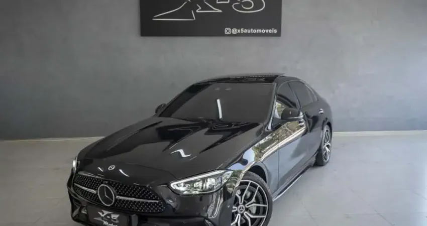 Mercedes-benz C 300 2024 2.0 eq boost híbrido amg line 9g-tronic