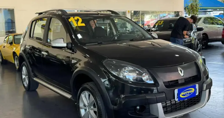 RENAULT SANDERO 1.6 STEPWAY 16V FLEX 4P MANUAL 2012