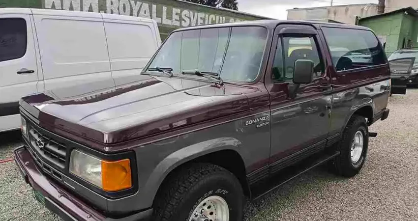 bonanza custom deluxe turbo diesel completo raridade