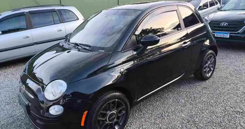 fiat 500 cult 1.4 flex completo financia sem entrada 2012