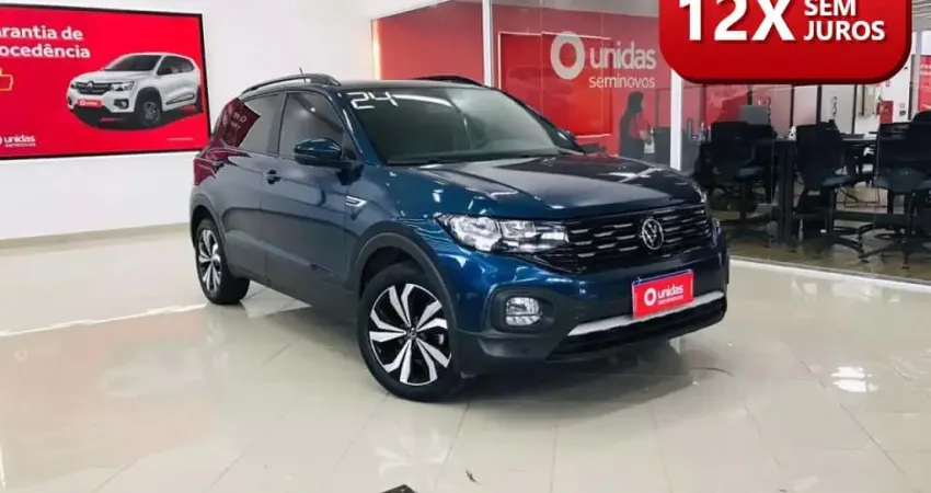 Volkswagen T-cross 2024 1.0 200 tsi total flex comfortline automático