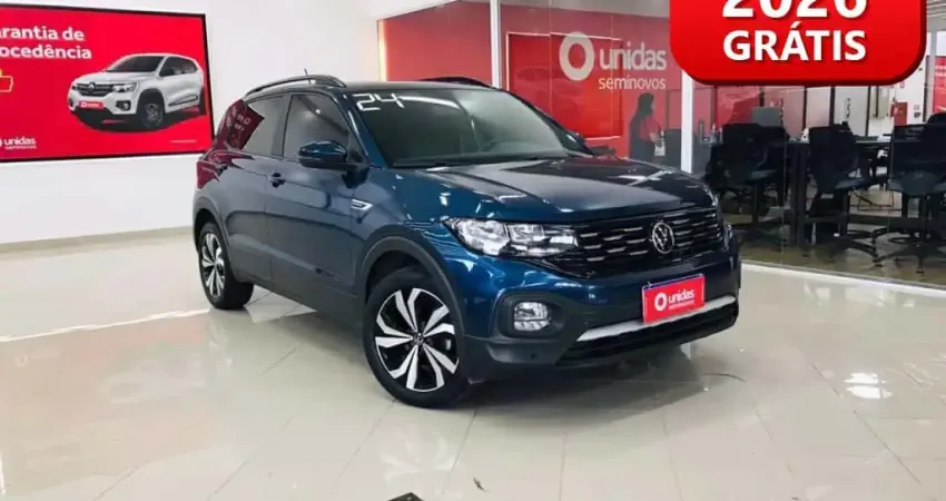 Volkswagen T-cross 2024 1.0 200 tsi total flex comfortline automático