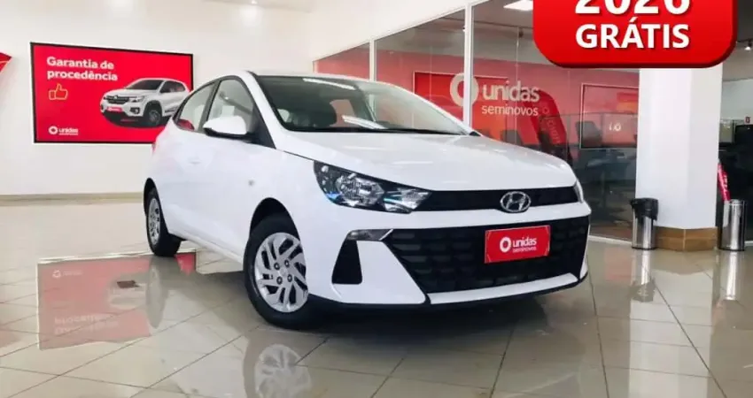 Hyundai Hb20 2025 1.0 12v flex sense plus manual