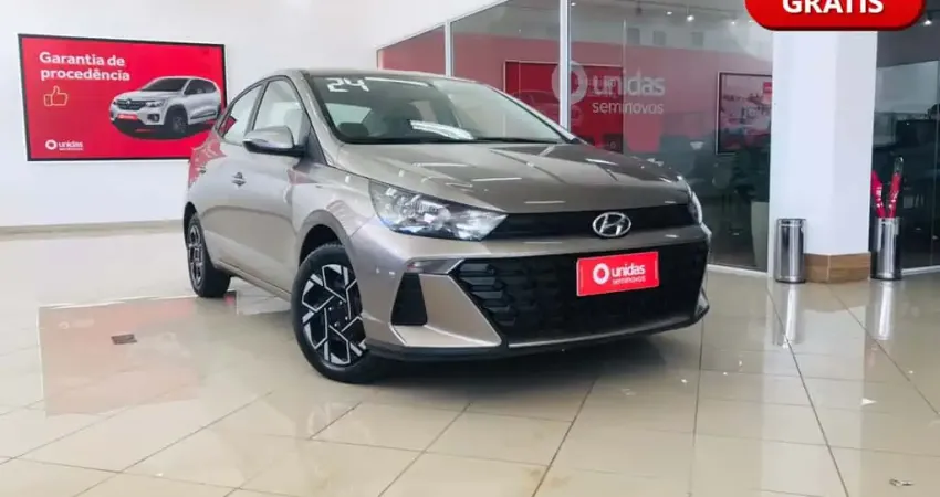 Hyundai Hb20s 2024 1.0 12v flex comfort plus manual