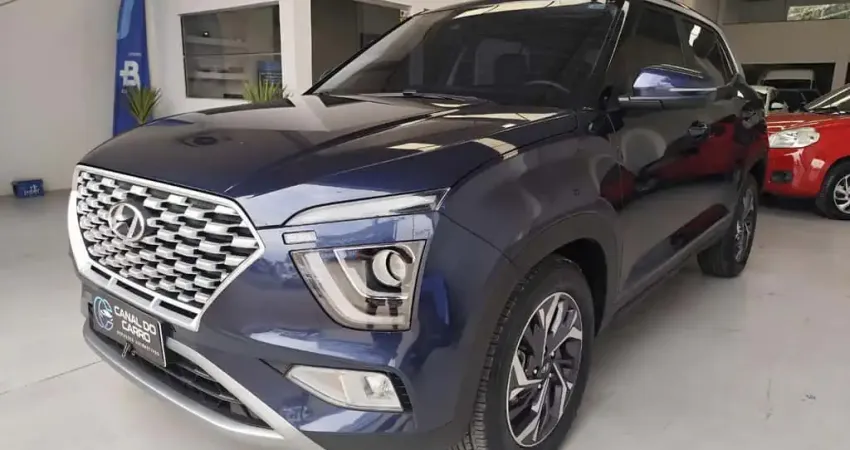 Hyundai Creta CRETA LIMITED SAFETY - Azul - 2023/2024