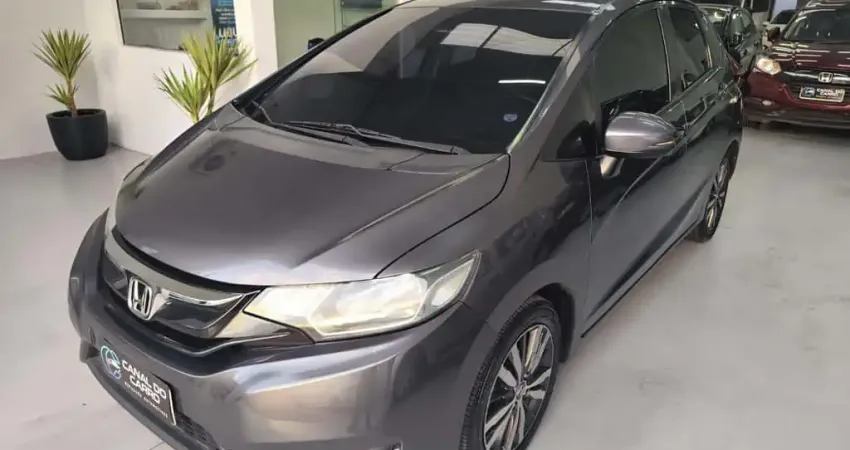 Honda Fit EX CVT - Cinza - 2015/2016