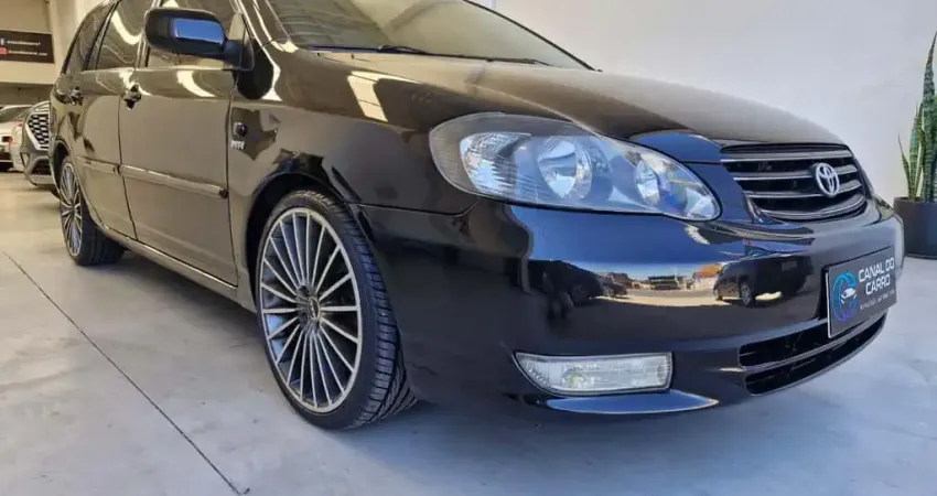 Toyota Corolla Fielder FILDER CVT 2007 - Preta - 2006/2007