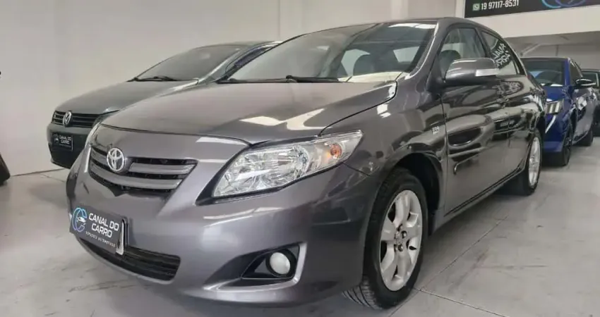 Toyota Corolla XEi 1.8/1.8 Flex 16V Aut.  - Cinza - 2009/2010